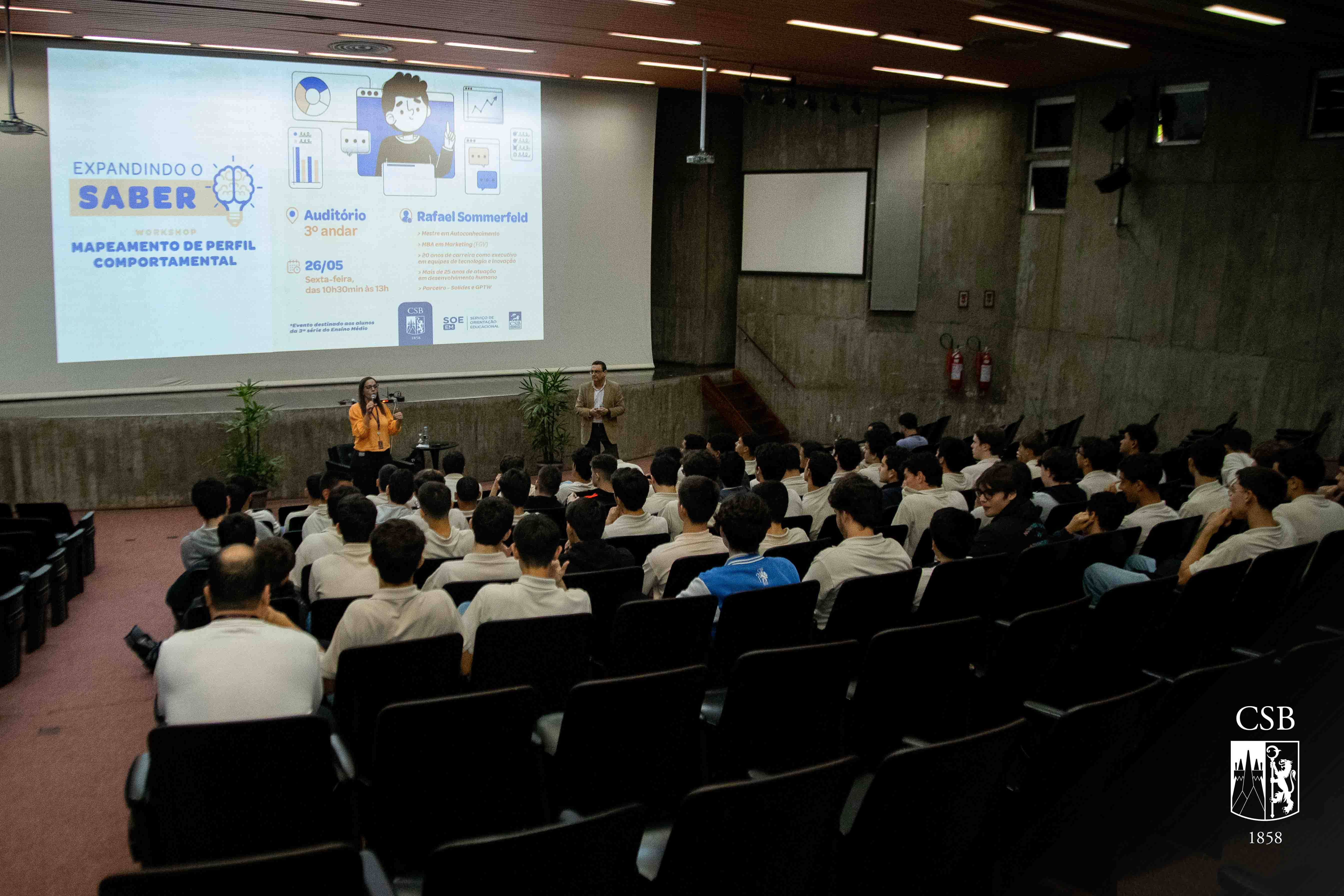 Ensino Médio participa do “Projeto de Vida: um olhar para o futuro”