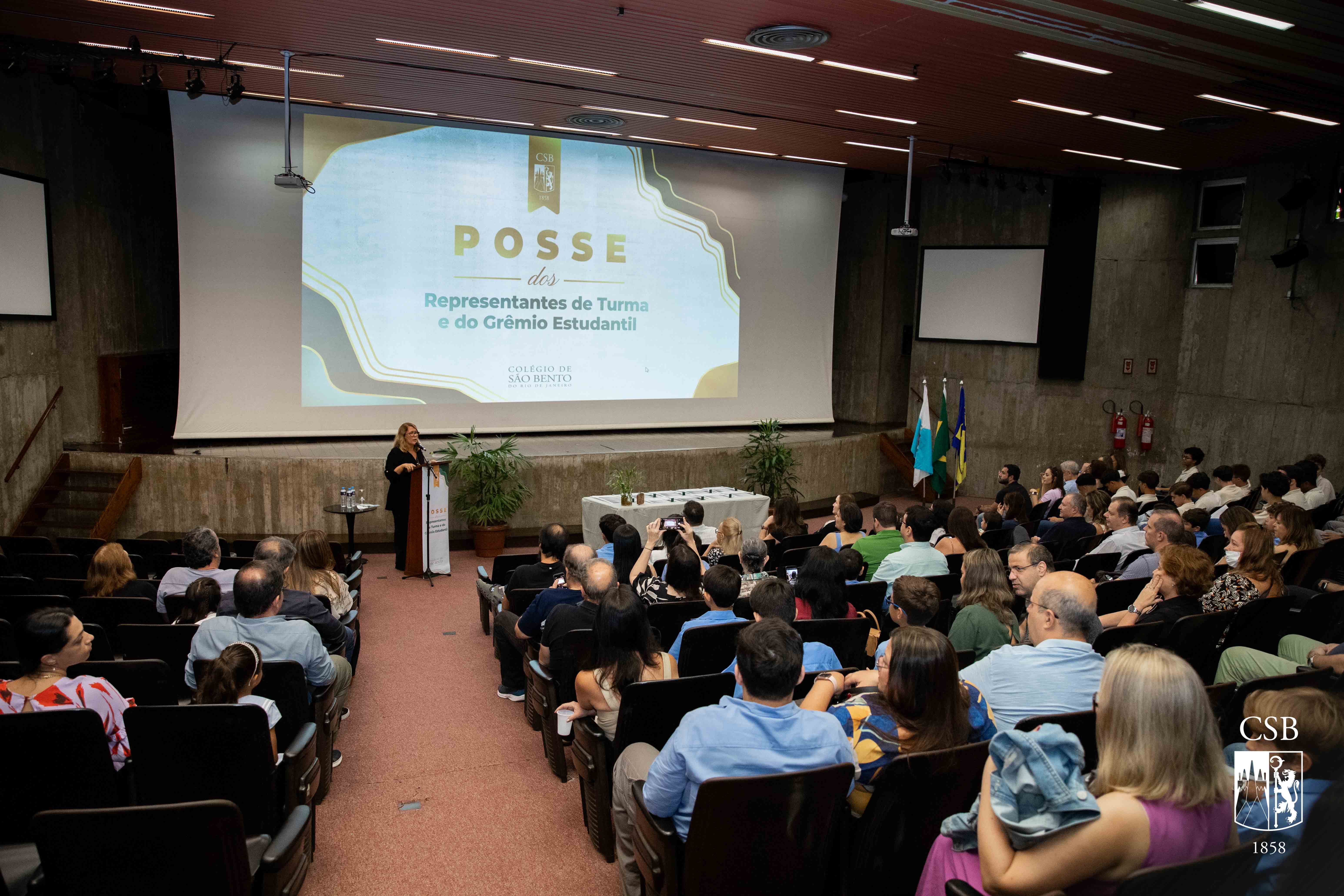 Posse dos Representantes de Turma e integrantes do Grêmio Estudantil