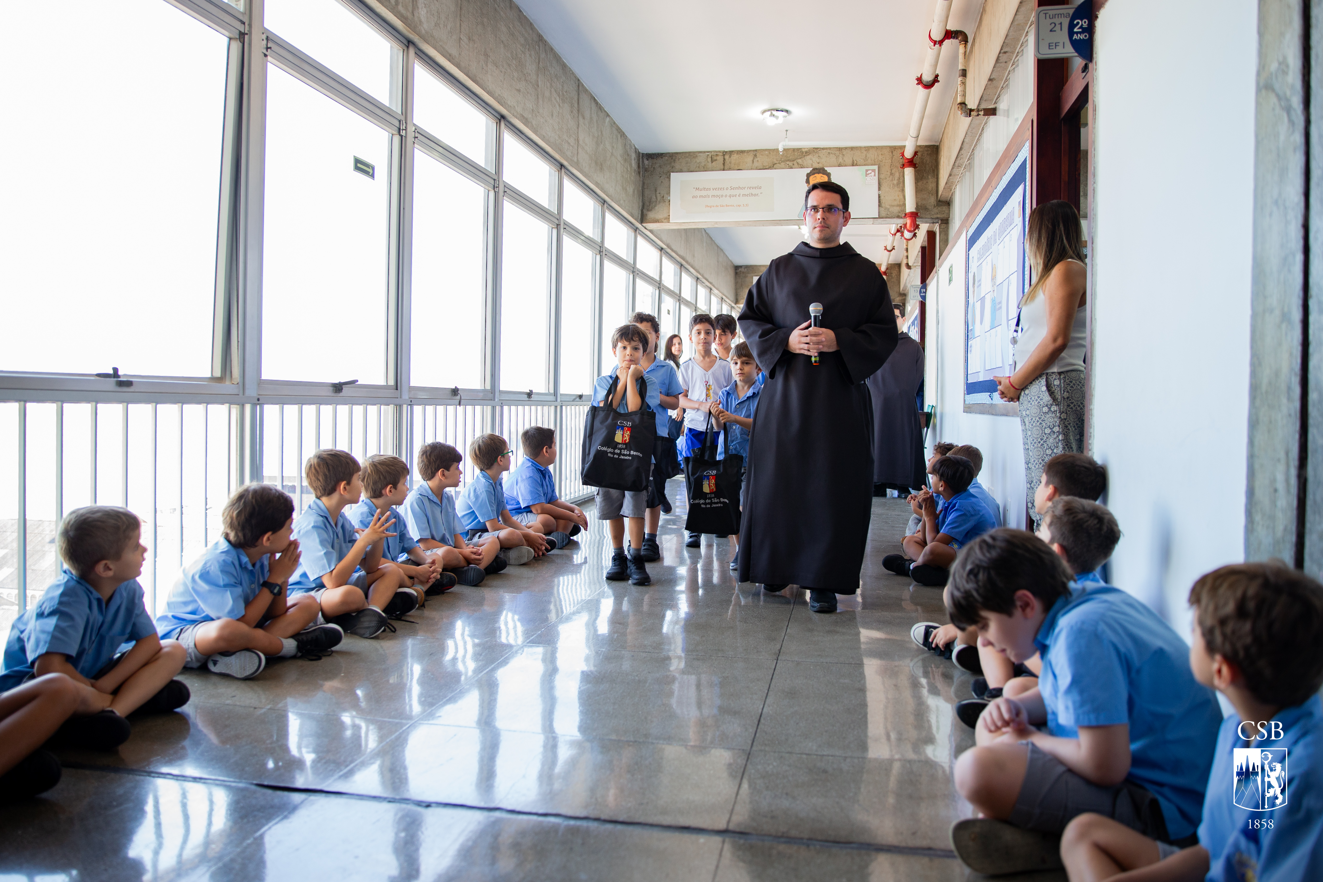 CSB celebra Trânsito de Nosso Pai São Bento