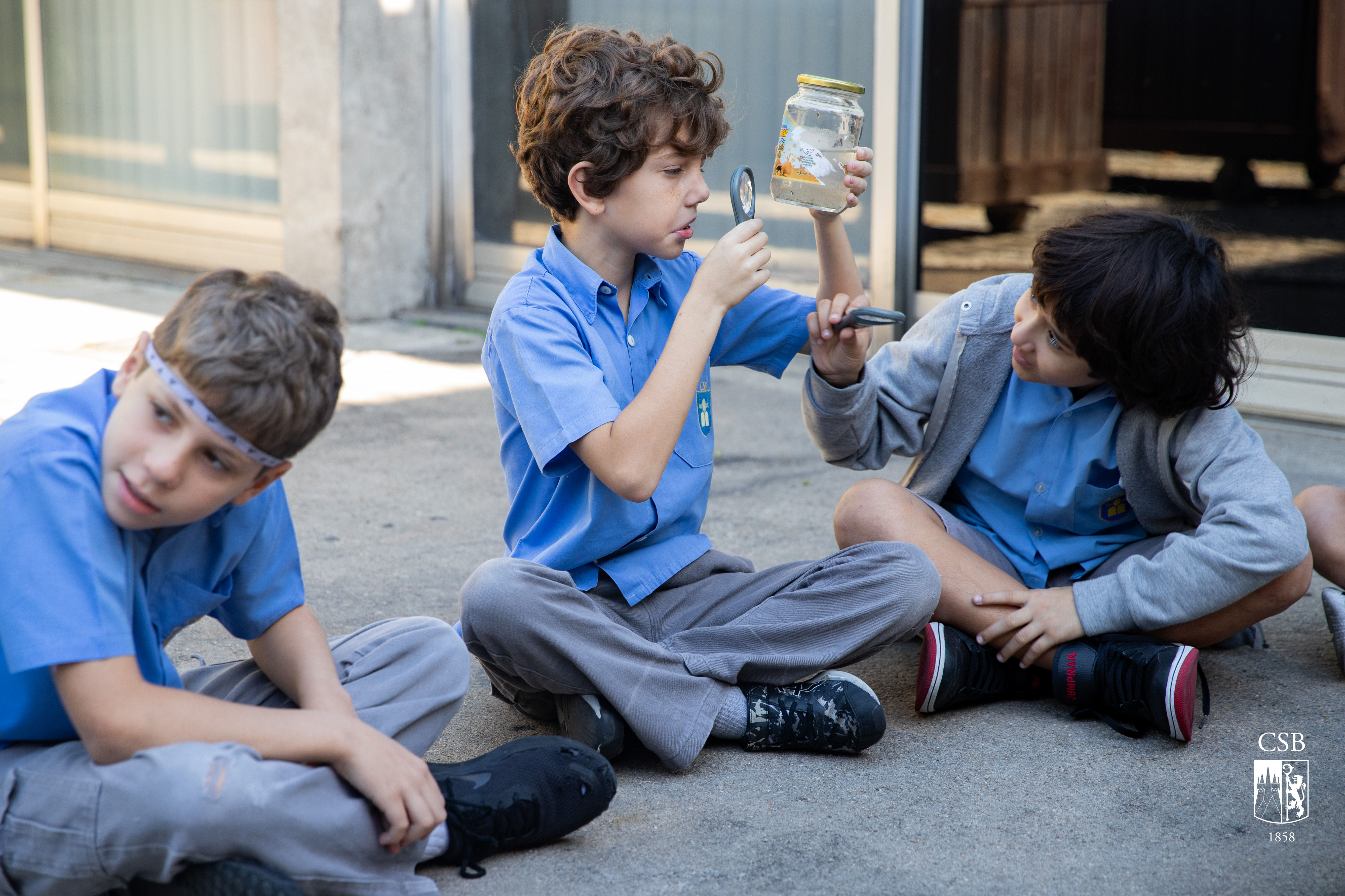 4º ano EF em aula de Educação Ambiental