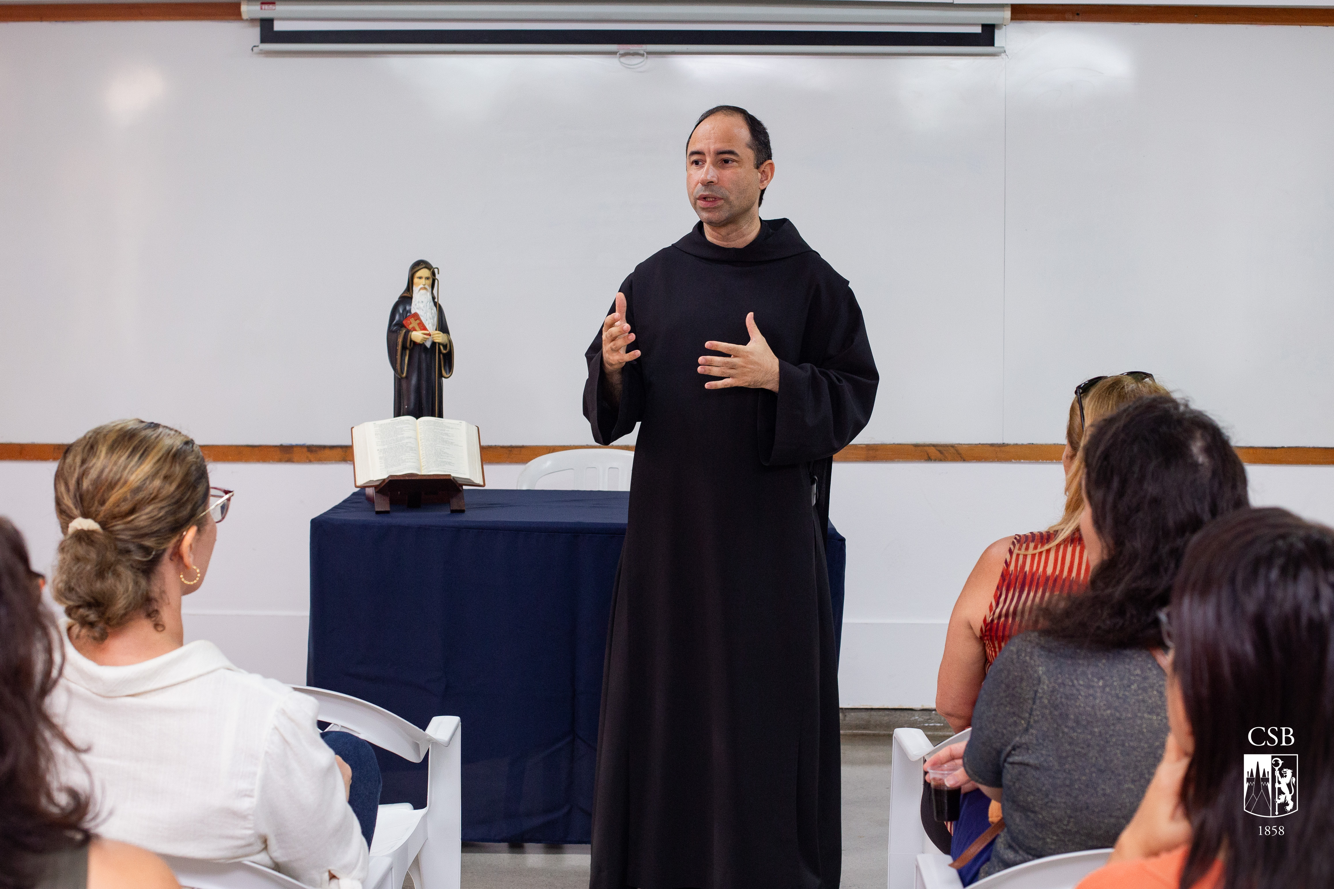 Encontro das famílias com Dom Basílio da Silva, OSB