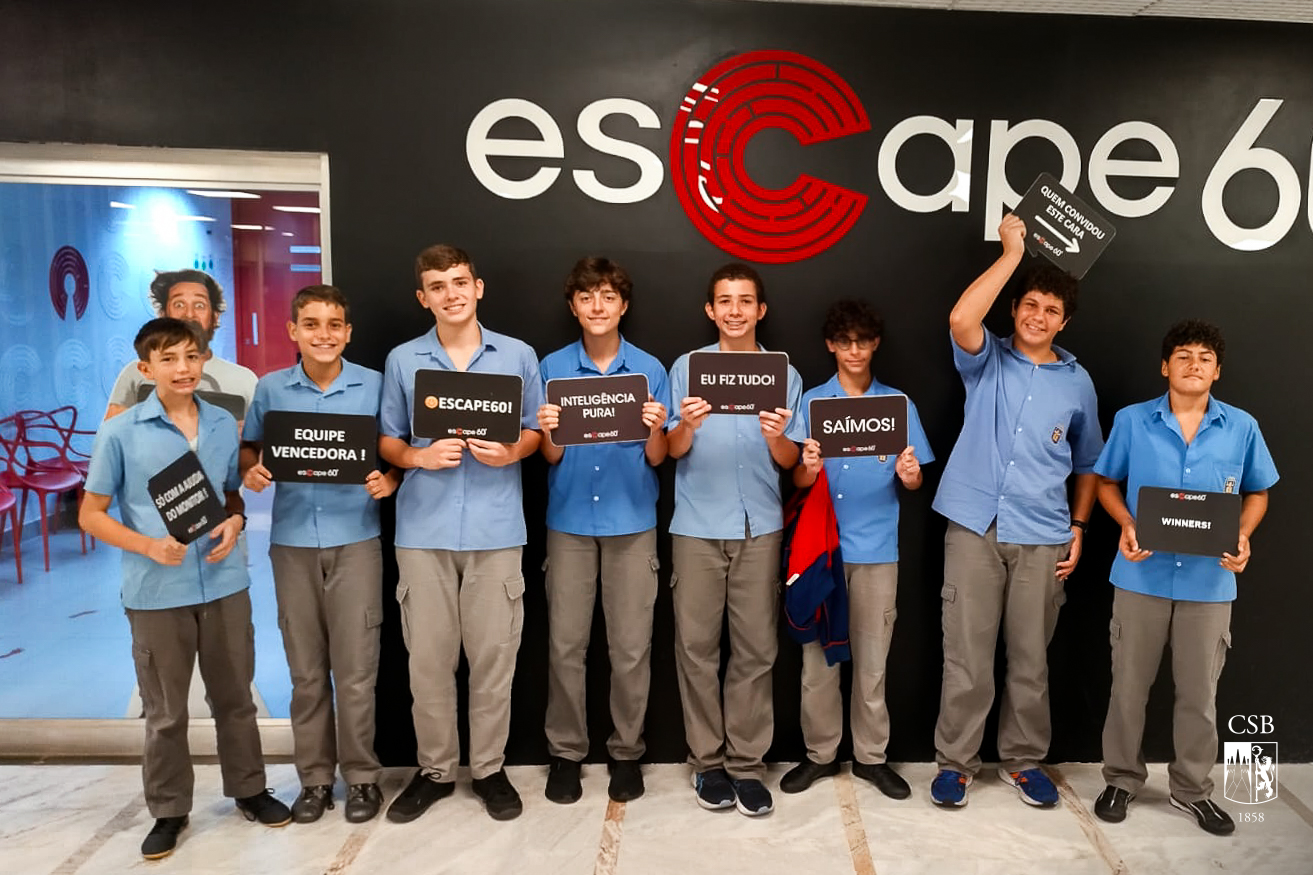 9º ano EF participa do Escape 60'