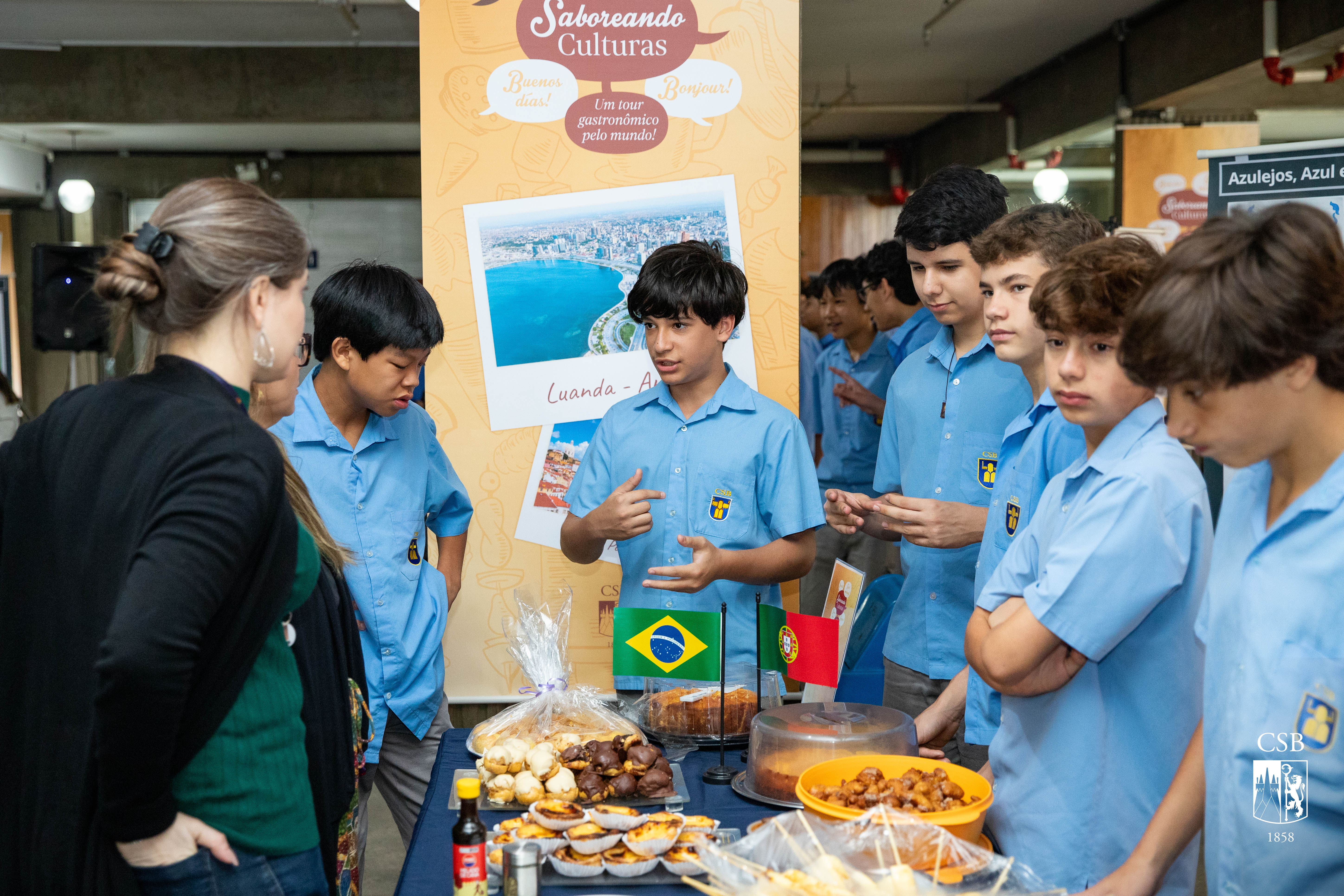 Saboreando Culturas é realizado pelos alunos do 8º ano EF